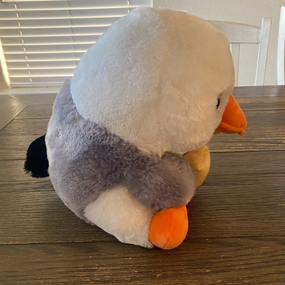 Seagull Plush Stuffy New with Tags Belly Buddies Approx 12” Tall Kids Toy